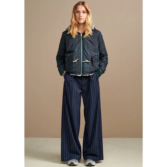 Bellerose Reversible Apache Jacket Cheetah Tartan Small - Picture 2 of 12